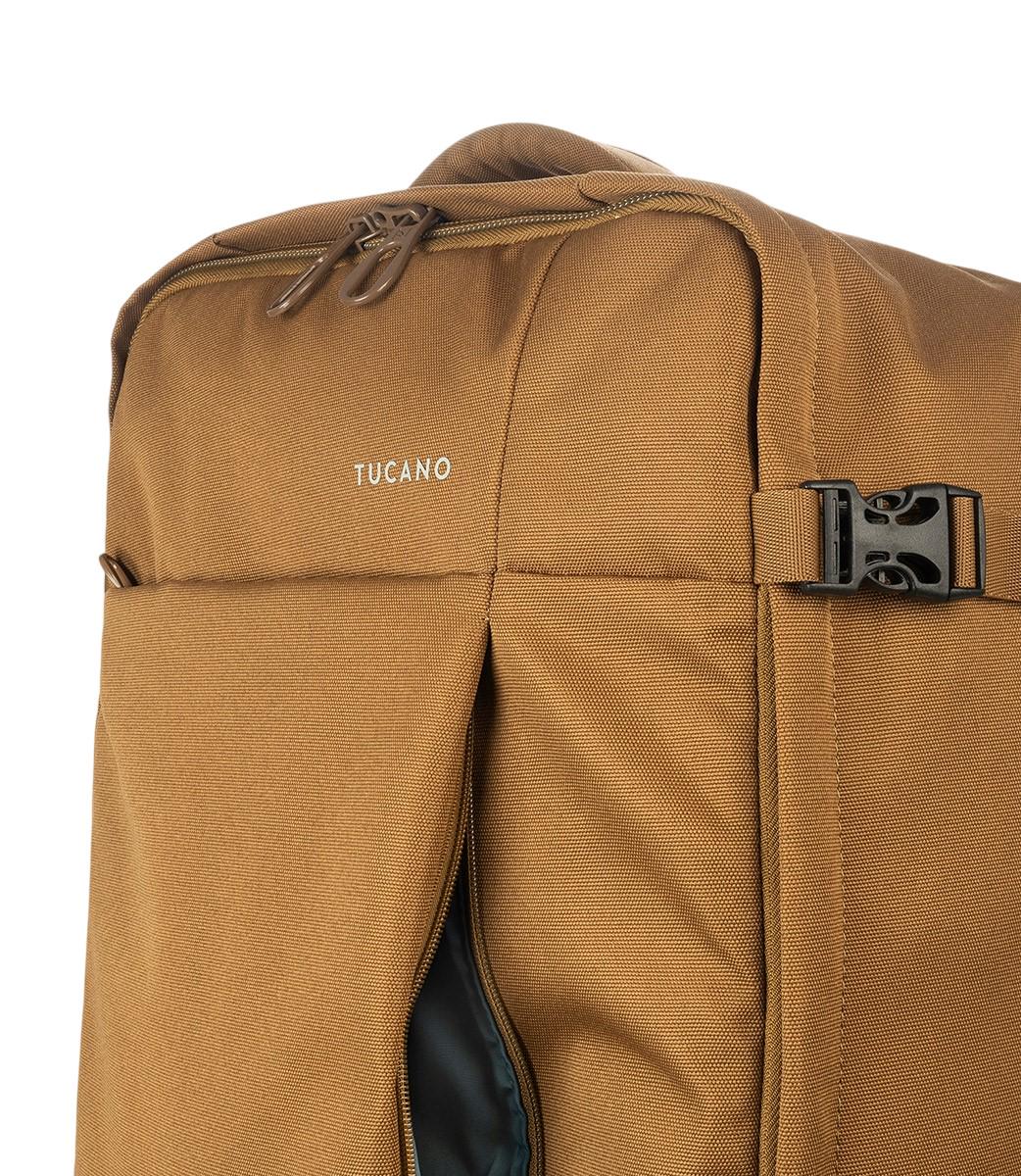 Сумка на колесах Tucano Tugo M Trolley полиэстер телескопическая ручка 45 л Коричневый (635999) - фото 7 Сумка на колесах Tucano Tugo M Trolley полиэстер телескопическая ручка 45 л Коричневый (635999) - фото 7