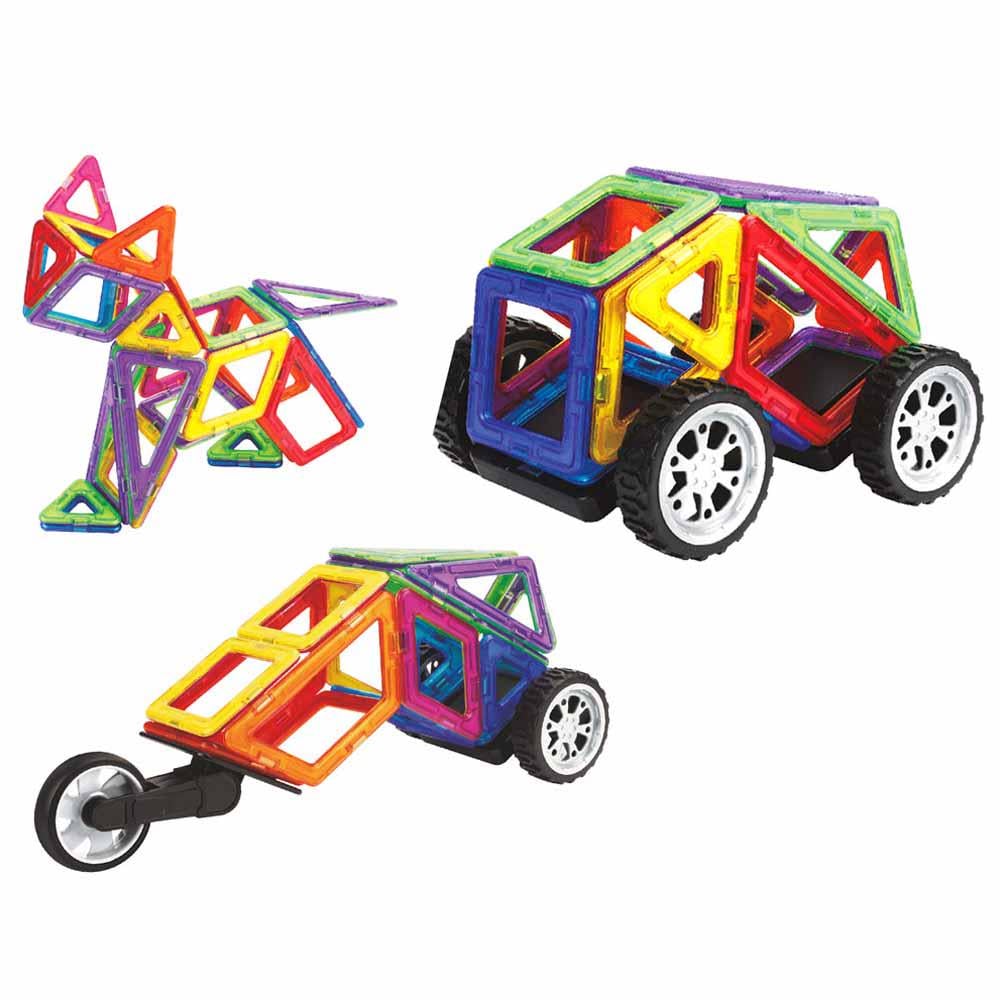 Конструктор магнітний Limo Toy Транспорт (LT 3006)