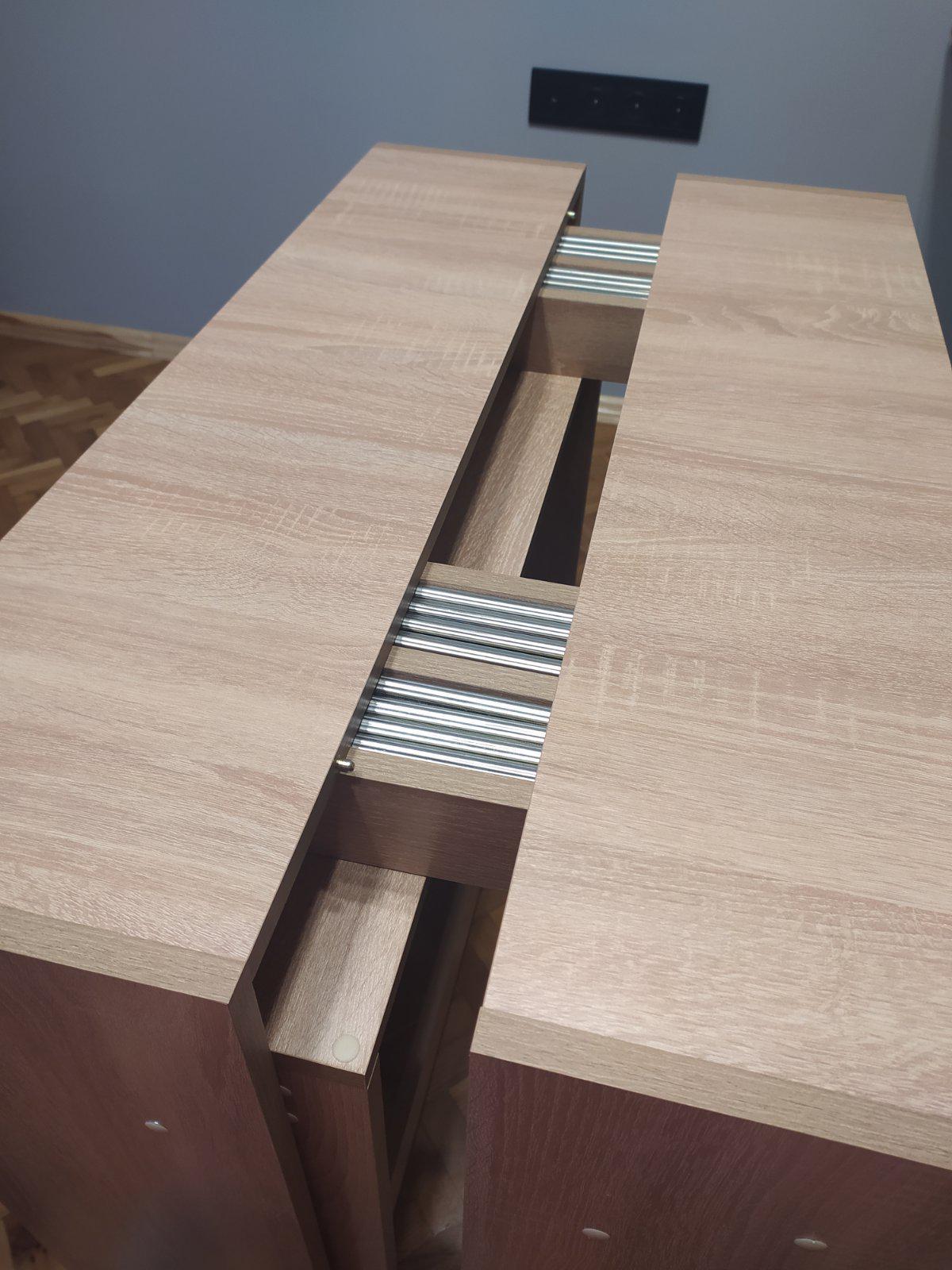 Обідній стіл-трансформер Python розібраний 2400x750x900 мм Дуб Сонома (GATB22130000000) - фото 5 Обідній стіл-трансформер Python розібраний 2400x750x900 мм Дуб Сонома (GATB22130000000) - фото 5