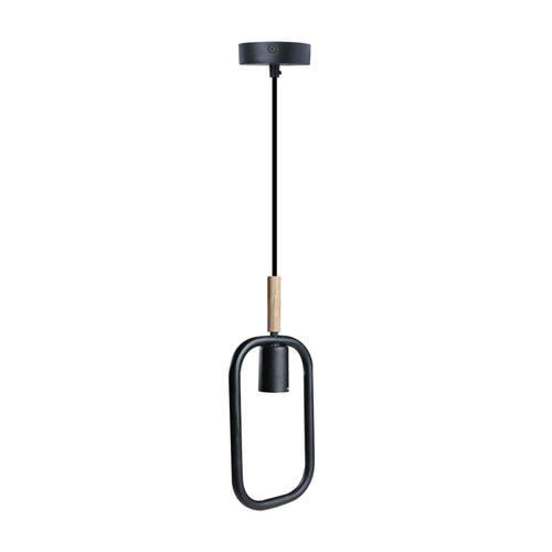 Подвесной светильник ETRON 1-EDR-7600 Kinetic E27 1x40Вт Черный (28940) - фото 1 Подвесной светильник ETRON 1-EDR-7600 Kinetic E27 1x40Вт Черный (28940) - фото 1