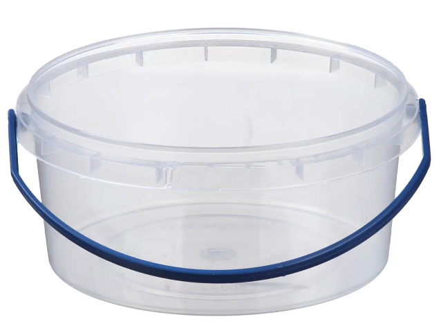 Відро пластикове харчове 500 мл 50 шт. Прозорий (1793) Відро пластикове харчове 500 мл 50 шт. Прозорий (1793)