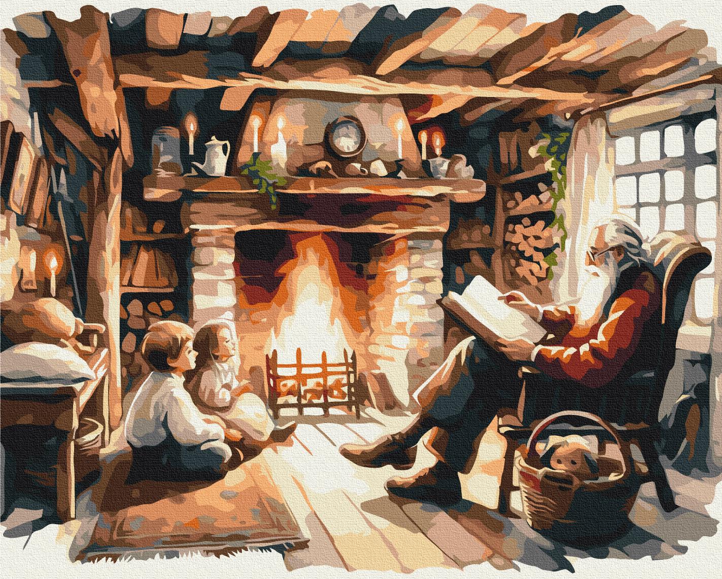 Картина по номерам Brushme Новогодняя сказка 40x50 см (BS53837)