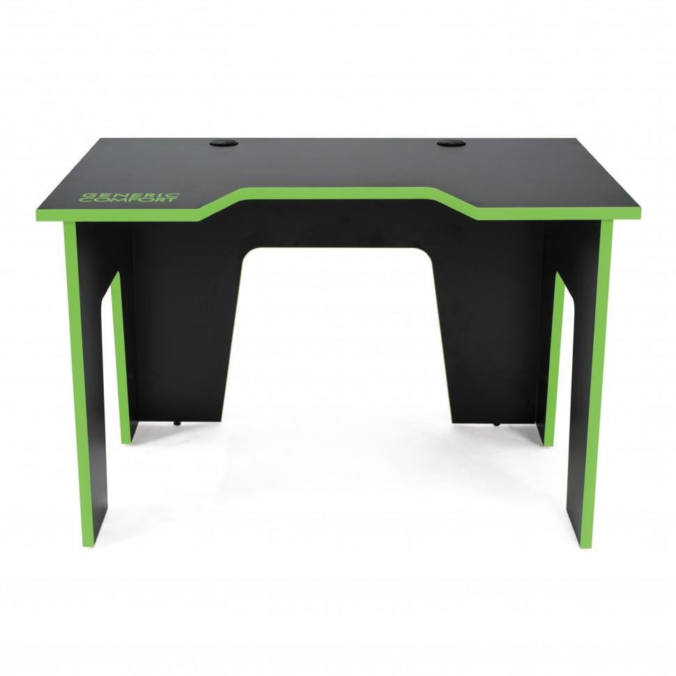 Компьютерный стол Generic Office XGamer 4 Boss 1200x600 мм Черный с зеленым (ГСXGGO4B)