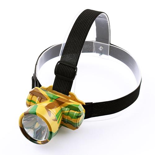 Фонарь налобный аккумуляторный 113 Yellow/Camouflage (592585)