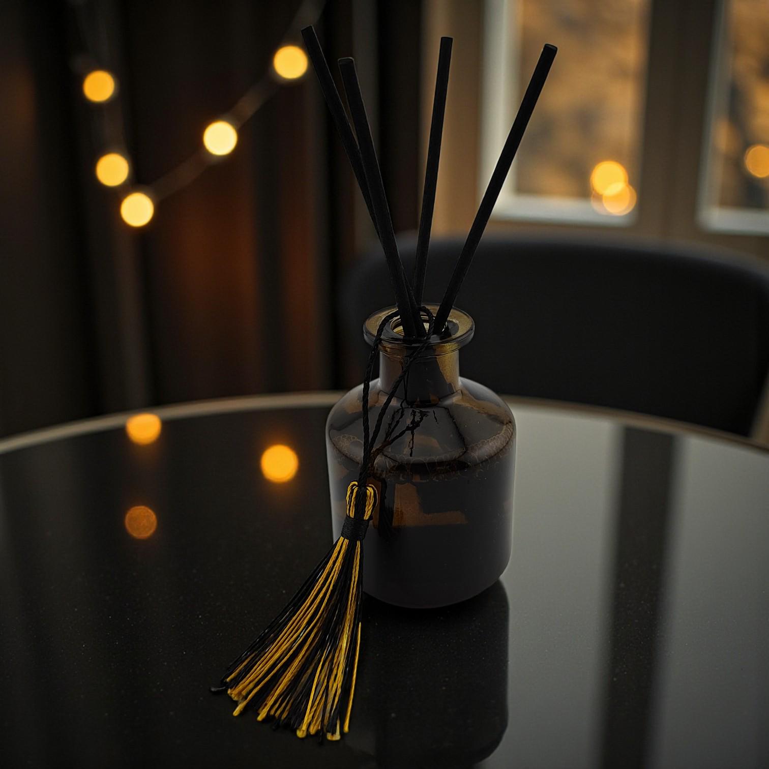 Аромадиффузор для дома Univerza аромат Лимон с тростниковыми палочками натуральный - фото 8