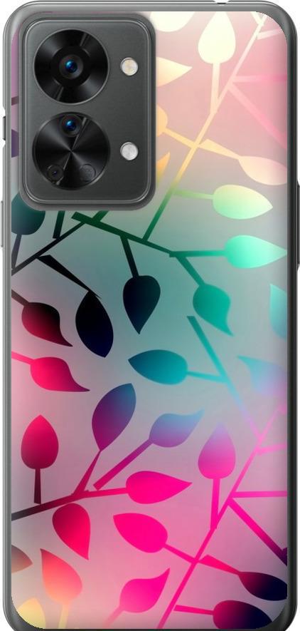 Чехол на OnePlus Nord 2T Листья (2235u-2640-42517)