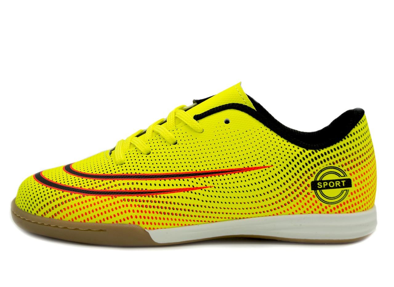 Футзалки для мальчика Alemy Kids 5103V р. 36/23 см Желтый (2002387754)