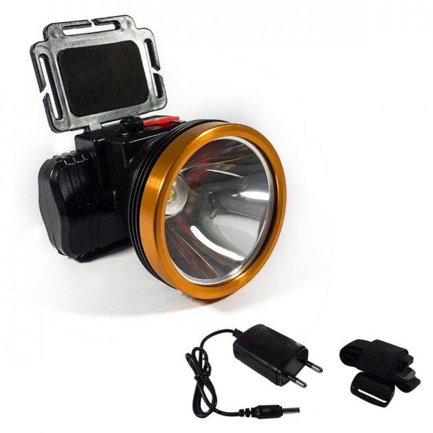 Ліхтар налобний Toss ST-628L 9353 10 Вт Silver