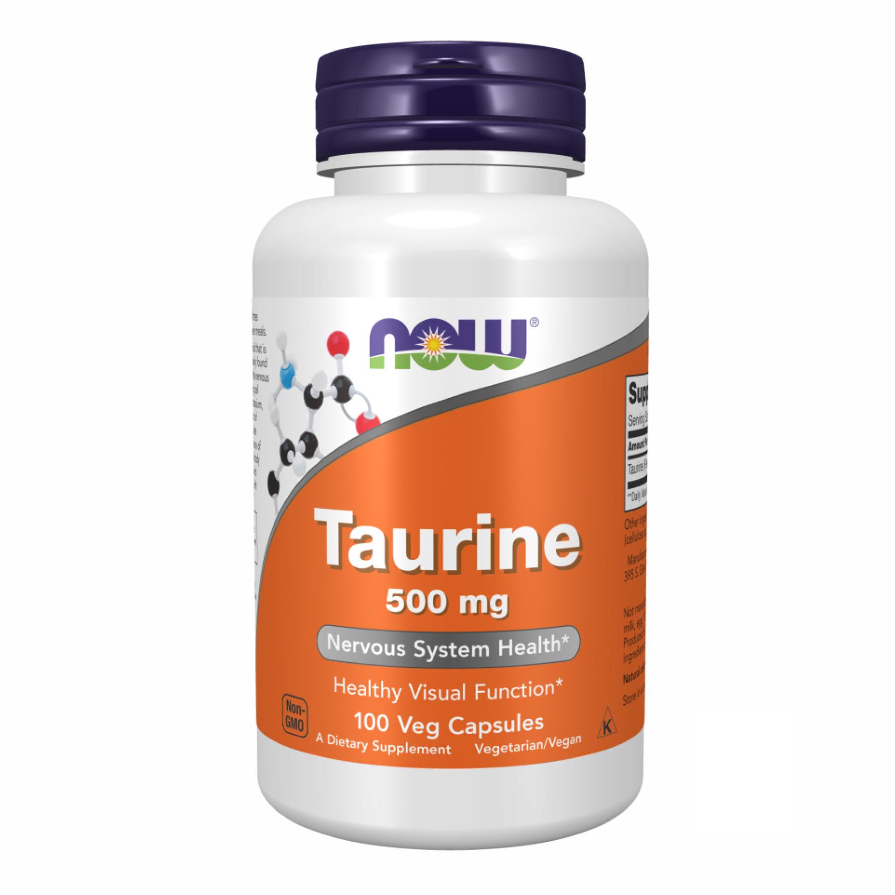 Аминокислота TAURINE 500 mg 100 caps (2022-10-2309)