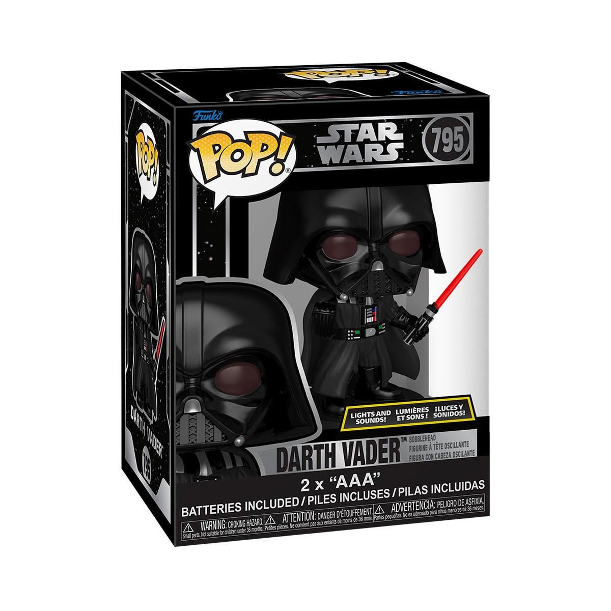 Детская игровая фигурка Funko POP Дарт Вейдер Звездные Войны со звуком светом (86454) Детская игровая фигурка Funko POP Дарт Вейдер Звездные Войны со звуком светом (86454)