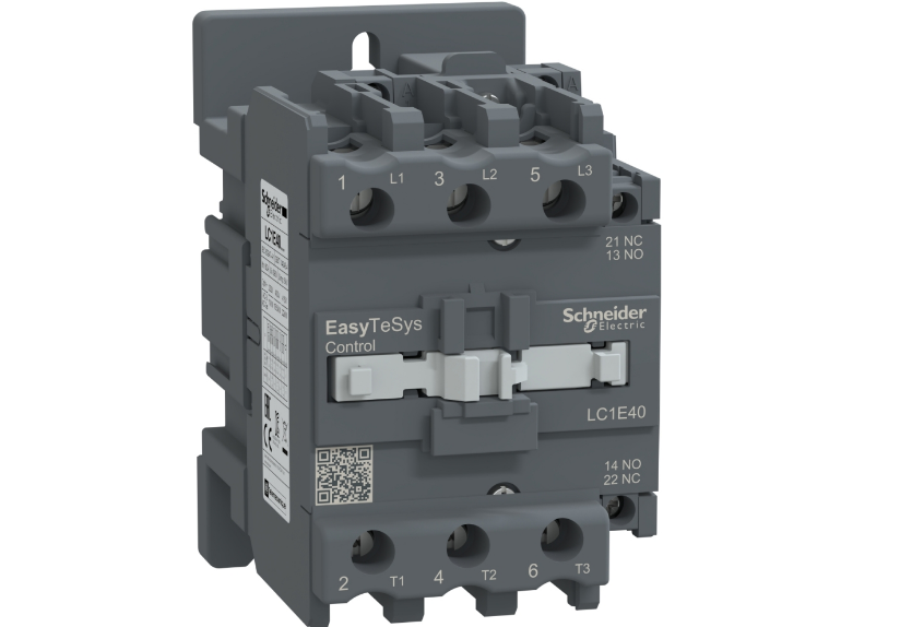 Контактор Schneider Electric 3Р Е 40А АС3 220V (LC1E40M5)