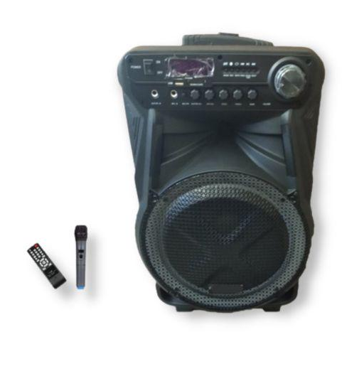Колонка портативная XPRO ZX-7771 30 Вт USB/SD/FM радио/Bluetooth/1 микрофон/ДУ (ZX-7771)