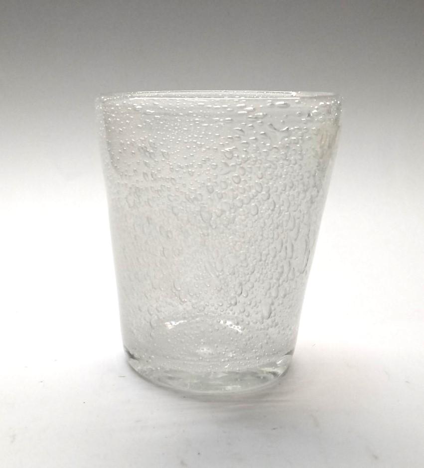 Ваза стеклянная Гутняр Пузырьк 14х12 см Прозрачный - фото 2 Ваза стеклянная Гутняр Пузырьк 14х12 см Прозрачный - фото 2