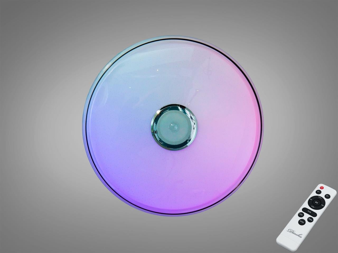 Люстра потолочная светодиодная TUYA 80Вт RGB Bluetooth Белый (2989250452)