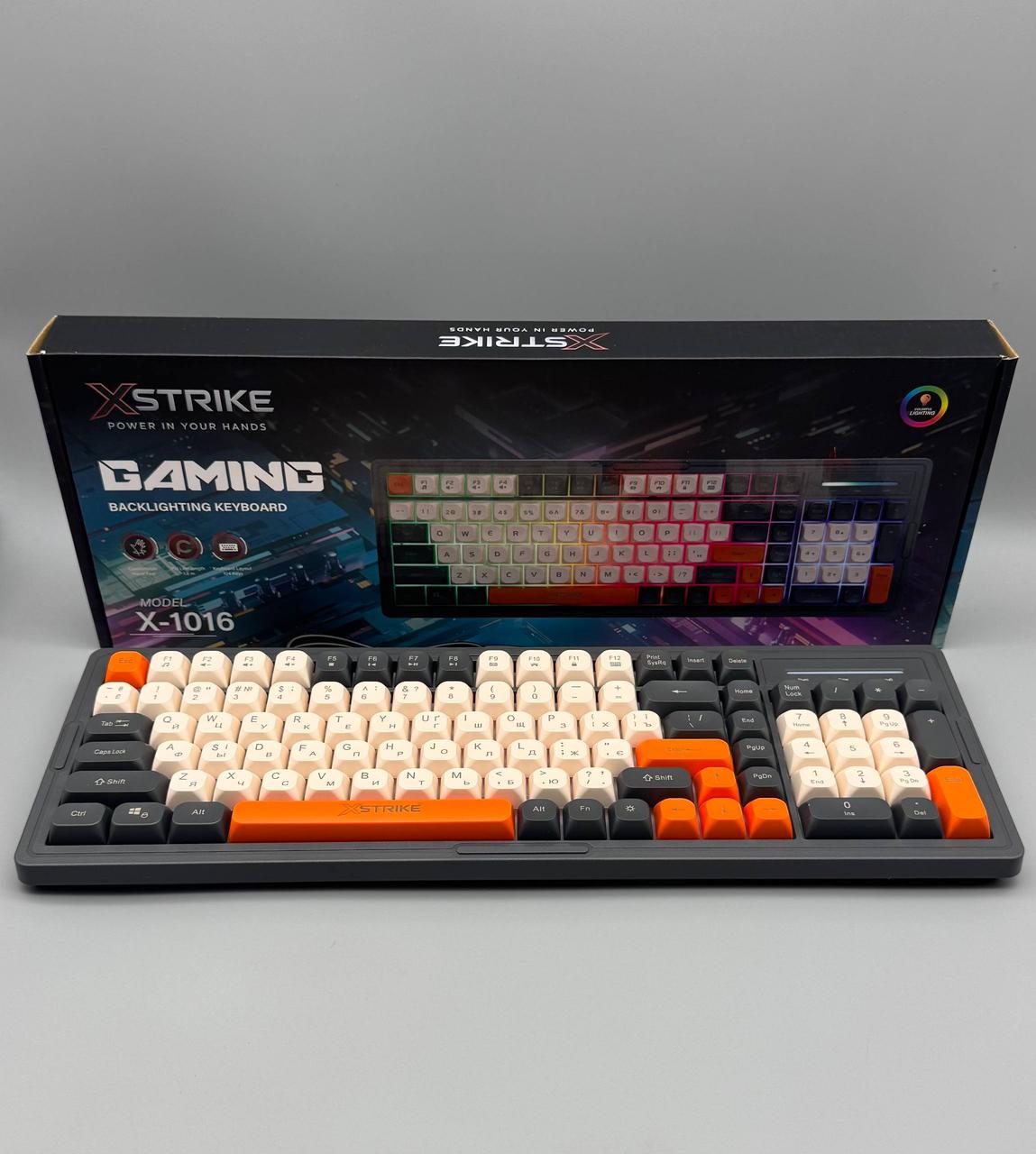Клавиатура XSTRIKE X-1016 RGB USB
