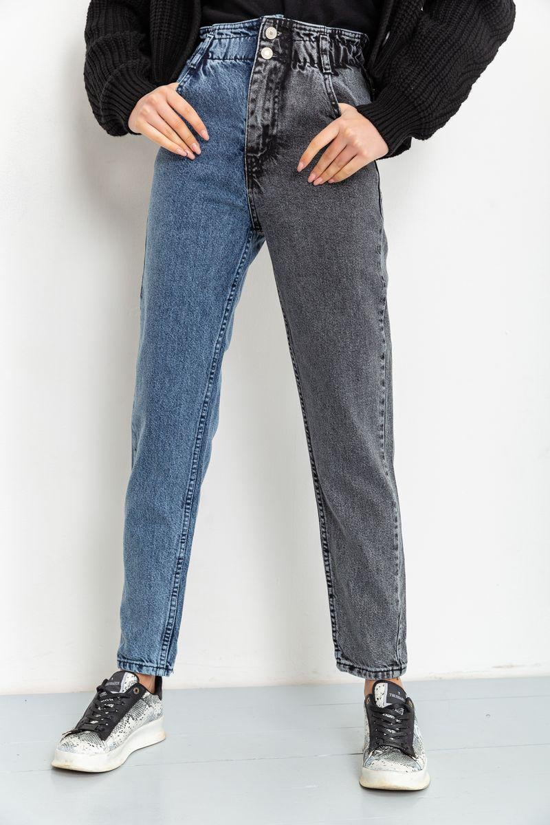 Джинсы женские Ager MOM 164R2158 р. 26 Сине-серый (64df67909471820cfc78654a)