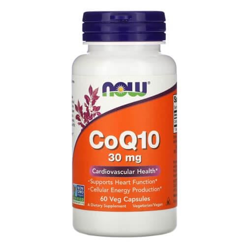 Коэнзим Q-10 NOW Co Q10 30 мг 60 капс. (NOW-03184)