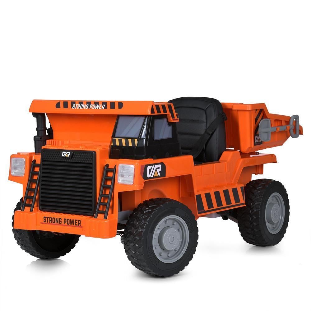 Детский электромобиль Bambi JS3198EBLR грузовик 4WD Оранжевый