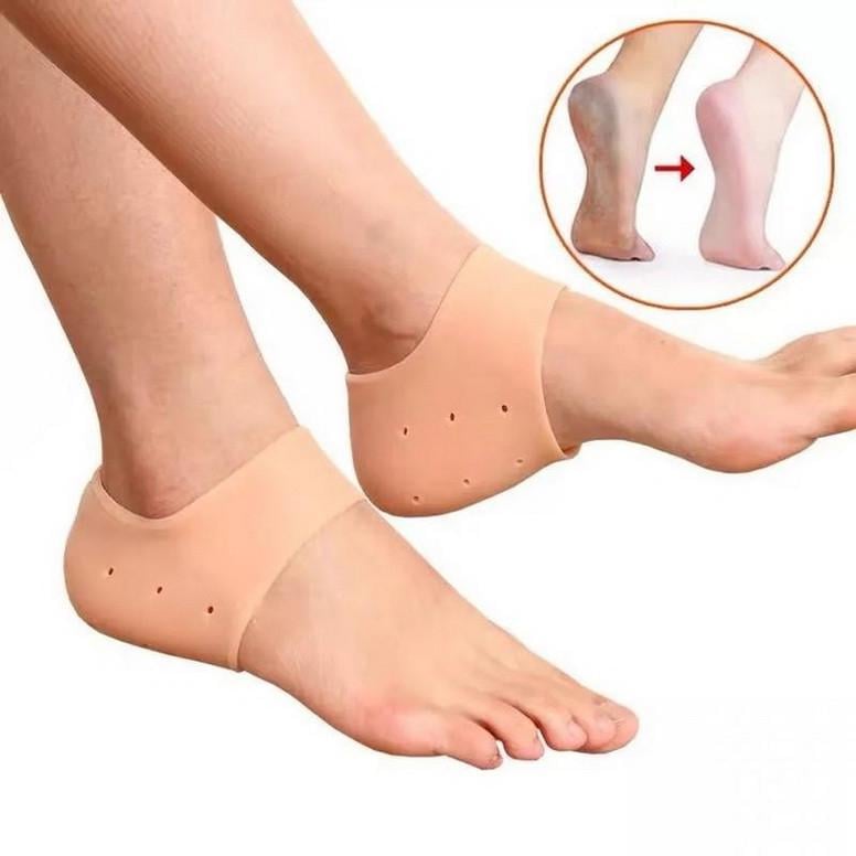 Фіксатор силіконовий для п'ят Heel anti-crack sets (21565296) - фото 8