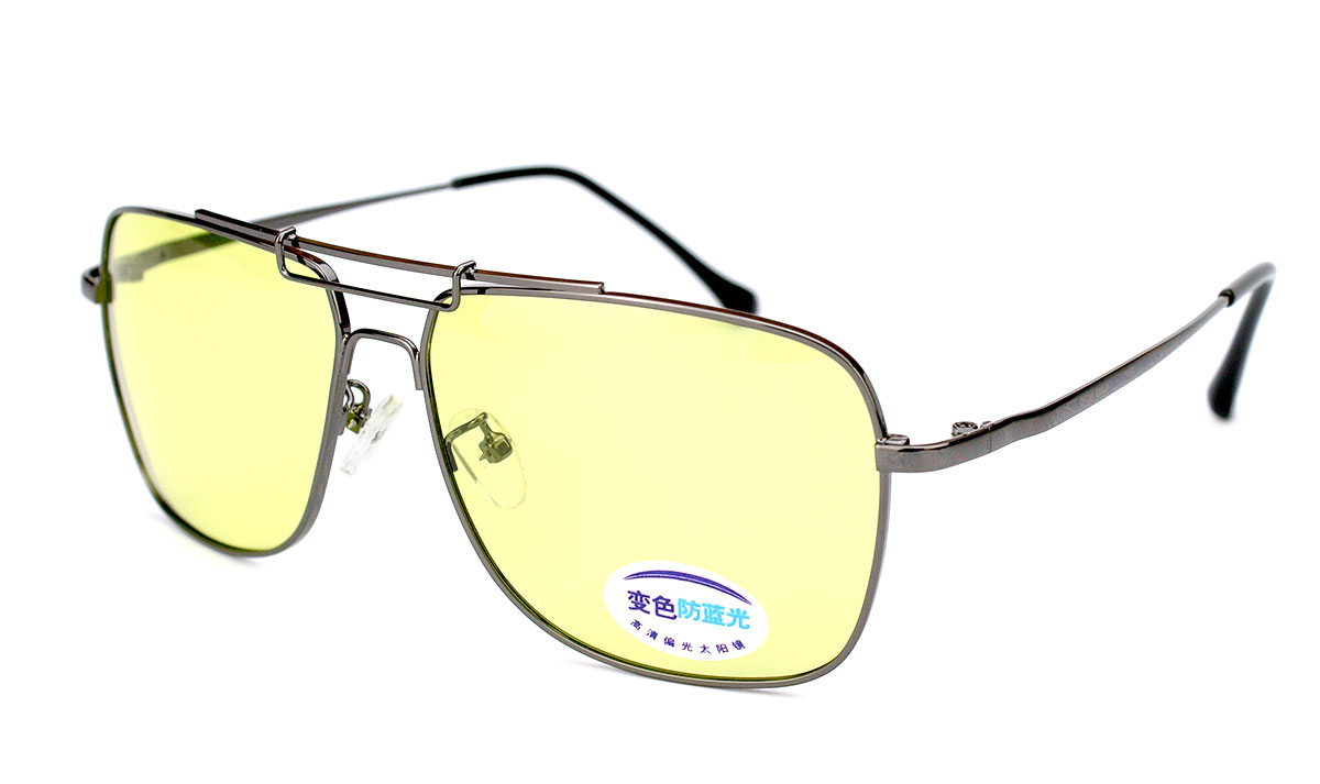 Окуляри чоловічі антифара Viscap 8375-C1-1 з металевою оправою Сріблястий (40481)