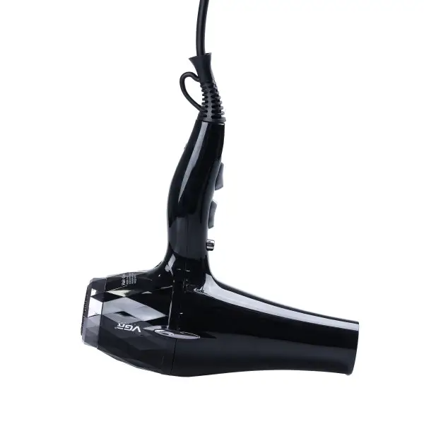 Фен з концентратором VGR V-413 з холодним обдуванням та іонізацією 2 насадки концентратора 2200 Вт Чорний (HPV413) - фото 4 Фен з концентратором VGR V-413 з холодним обдуванням та іонізацією 2 насадки концентратора 2200 Вт Чорний (HPV413) - фото 4