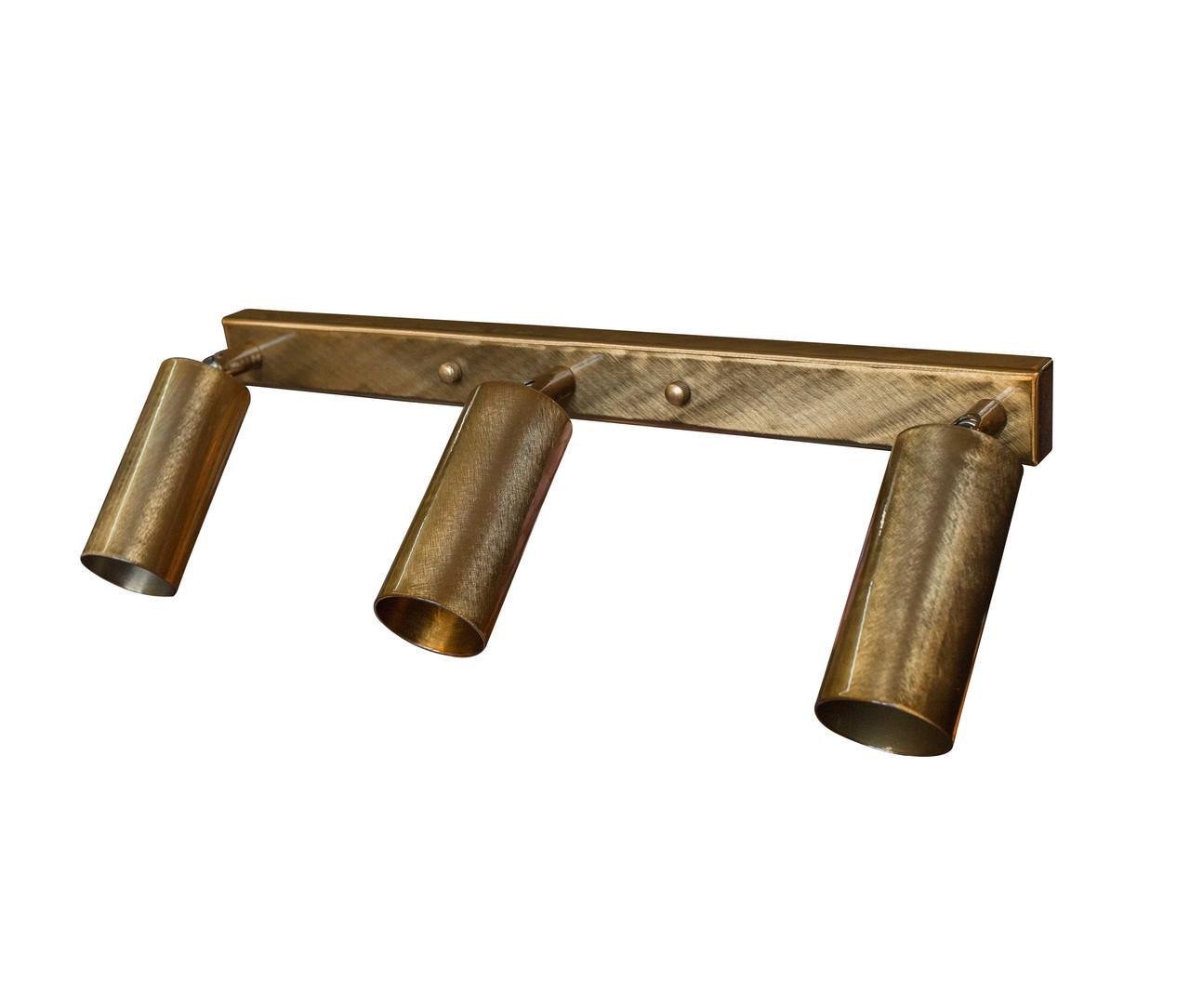 Светильник потолочный MSK Electric под лампы Е27 в стиле лофт с поворотным механизмом Бронзовый (NL 1105-3 BN) - фото 4 Светильник потолочный MSK Electric под лампы Е27 в стиле лофт с поворотным механизмом Бронзовый (NL 1105-3 BN) - фото 4