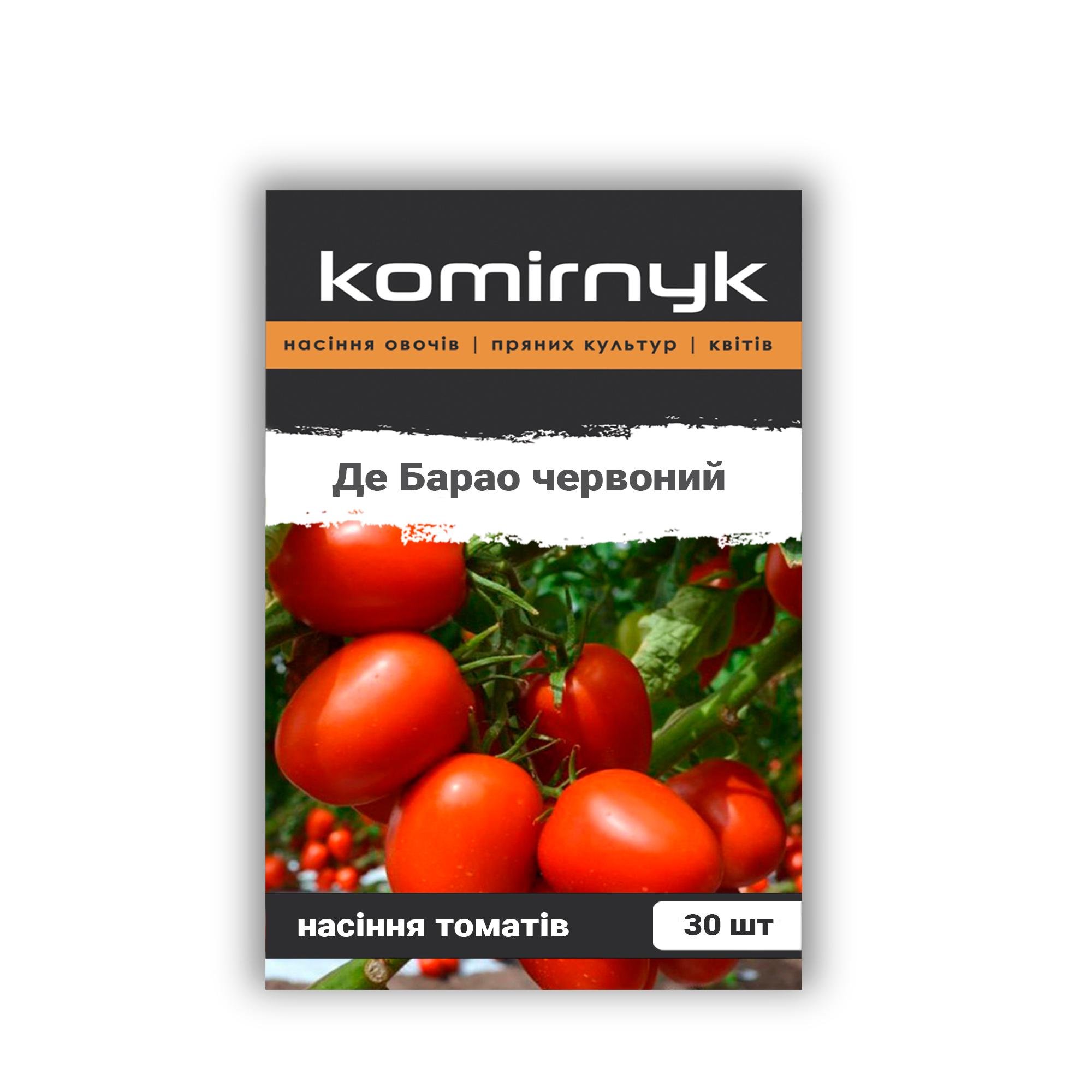 Насіння томатів Komirnyk Де Барао червоний 30 шт. (101799)