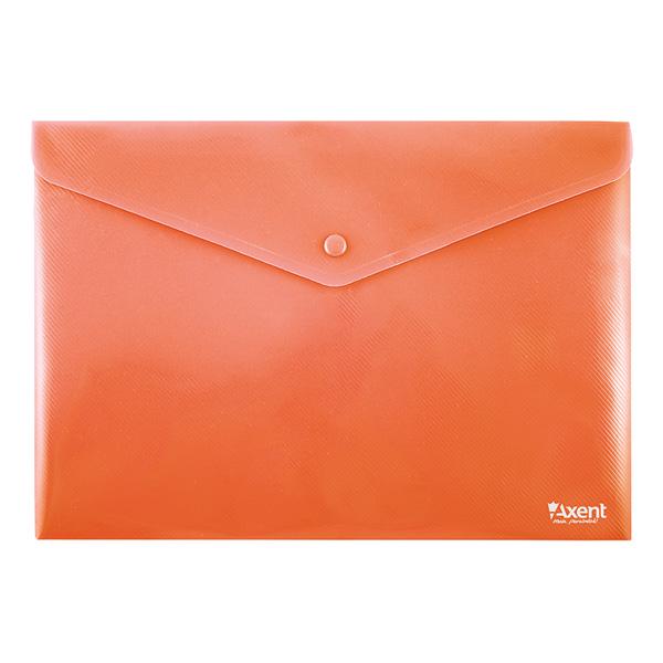 Папка Axent на кнопке А4 полипропилен Красный (1412-24-a)