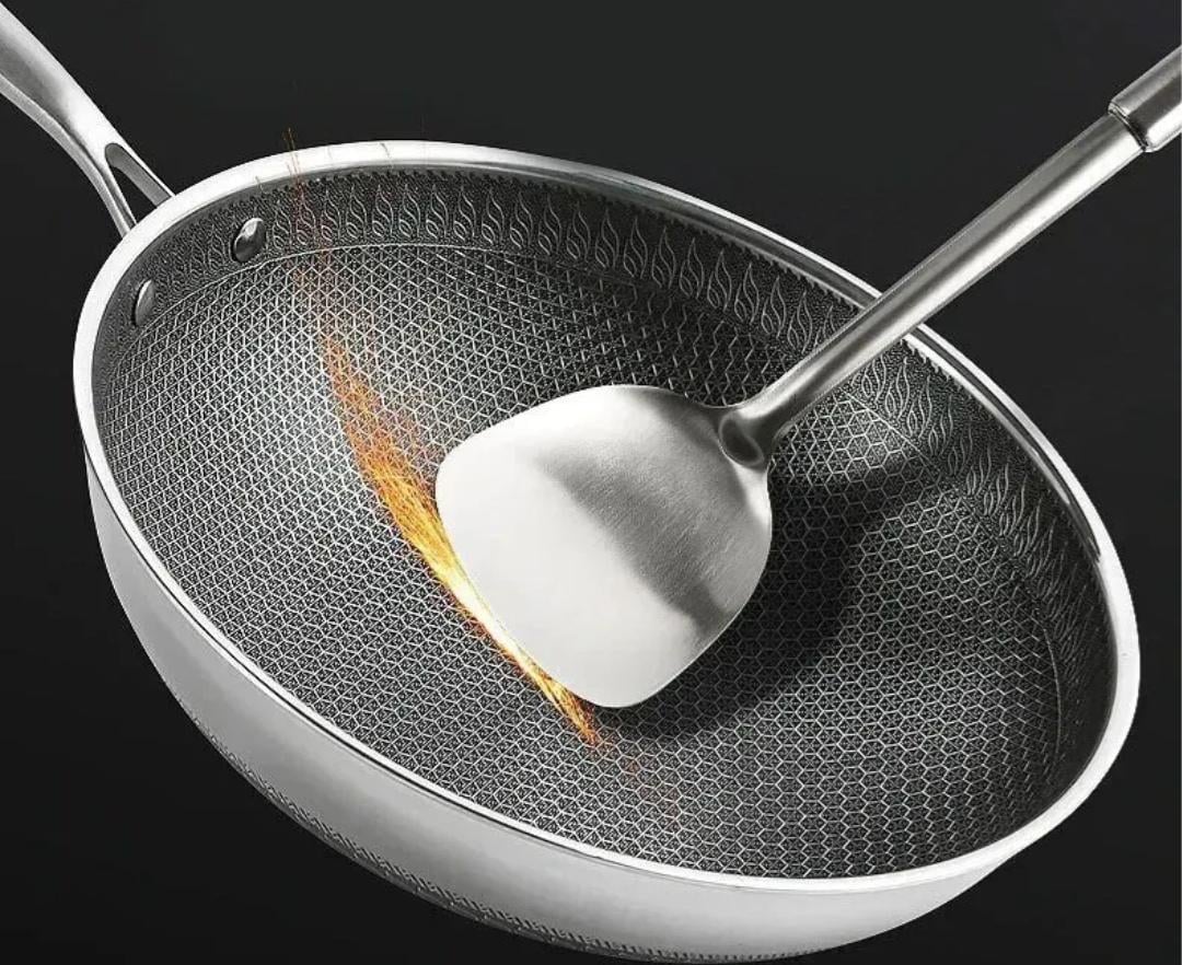 Сковорода с крышкой Edenberg EB-13056 из нержавеющей стали и трехслойным антипригарным покрытием 20x4,5 см (EB-13056) - фото 9 Сковорода с крышкой Edenberg EB-13056 из нержавеющей стали и трехслойным антипригарным покрытием 20x4,5 см (EB-13056) - фото 9