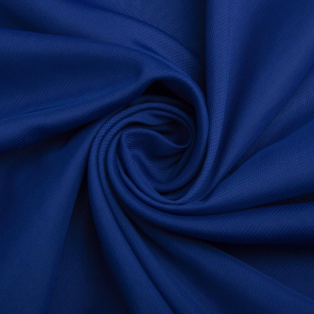 Ткань шифон Мульти Темно-синий (12241)