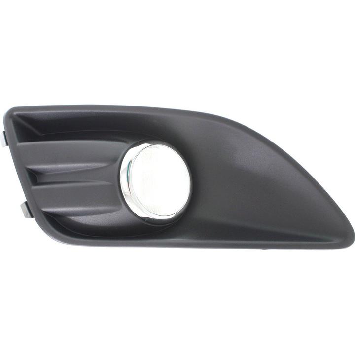 Решетка бампера AVTM Ford C-Max Hybrid USA 13-17 правая с отверстием под противотуманки + окуляр Хром (2835 912)