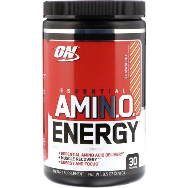 Амінокислота Optimum Nutrition Essential Amino Energy 270 г Соковита полуниця