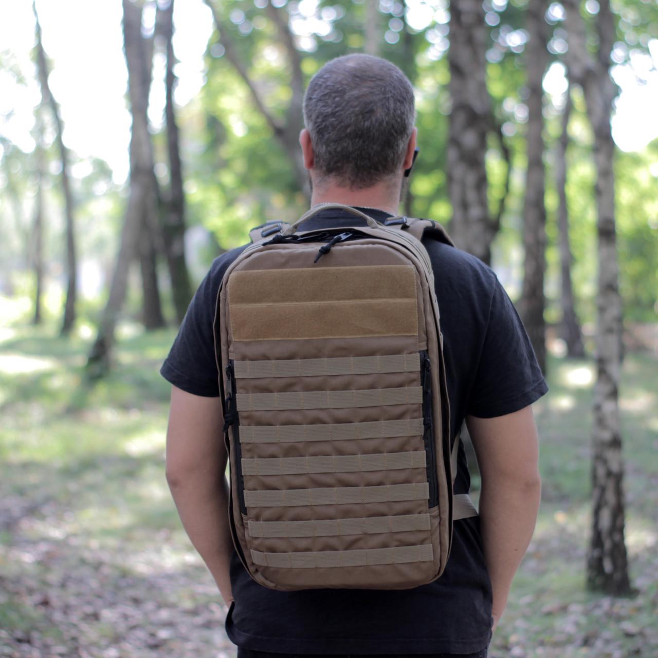 Рюкзак тактичний Стохід для 1-2 дронів DJI MAVIC Aute та 15 батарей Койот (21209058)