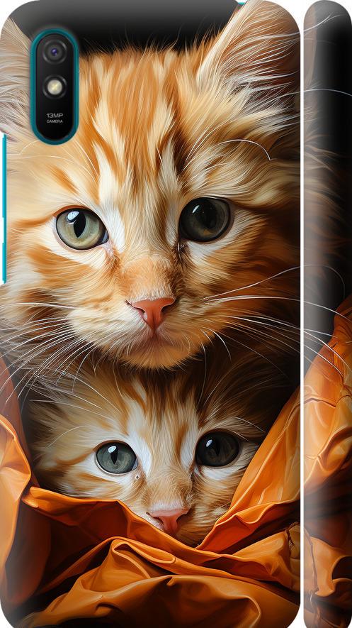 Чехол на Xiaomi Redmi 9A Котики 2 (5664m-2034-42517) Чехол на Xiaomi Redmi 9A Котики 2 (5664m-2034-42517)