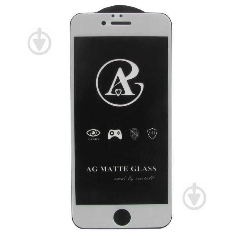 Матовое защитное стекло AG Matte Full Glue для Apple iPhone 6 Белый