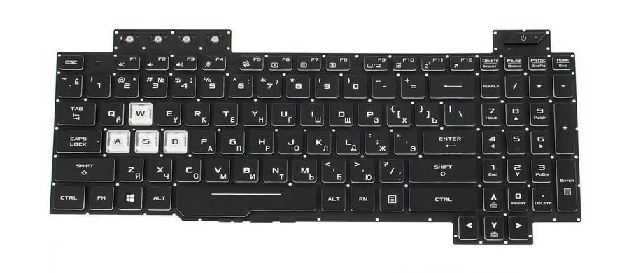 Клавиатура для ноутбука Asus MW505DU (0KNR0-661CRU00)