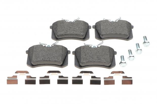 Колодки тормозные задние BRECK для VW Caddy III 04-/Peugeot 308 07-/Citroen C4 04- 87x52,8x17,2 мм (20961 10 704 00)