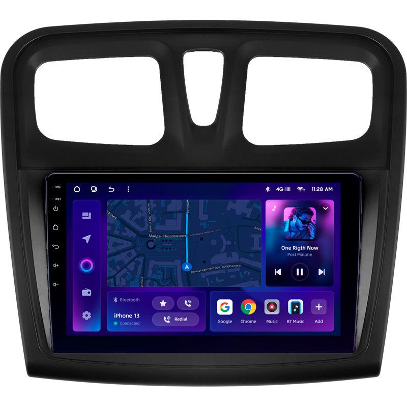 Автомагнитола штатная AMS MOSS M2 4/32 GB для Renault Logan 2 2012-2022 Sandero 2 2013-2022 F1 A 9" (AR-93552)