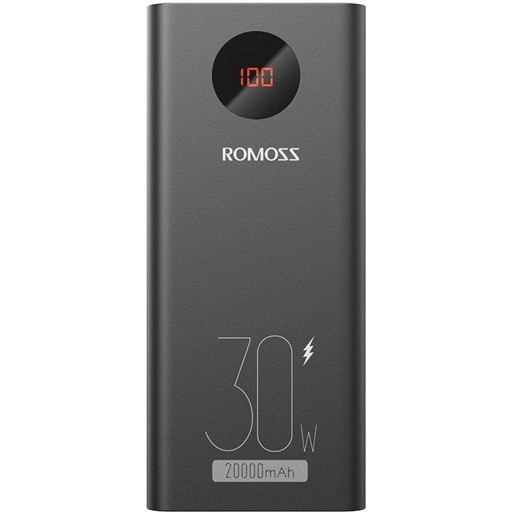 Внешний аккумулятор Romoss PEA20 20000 mAh 30W Black (PEA20-192-2111H)