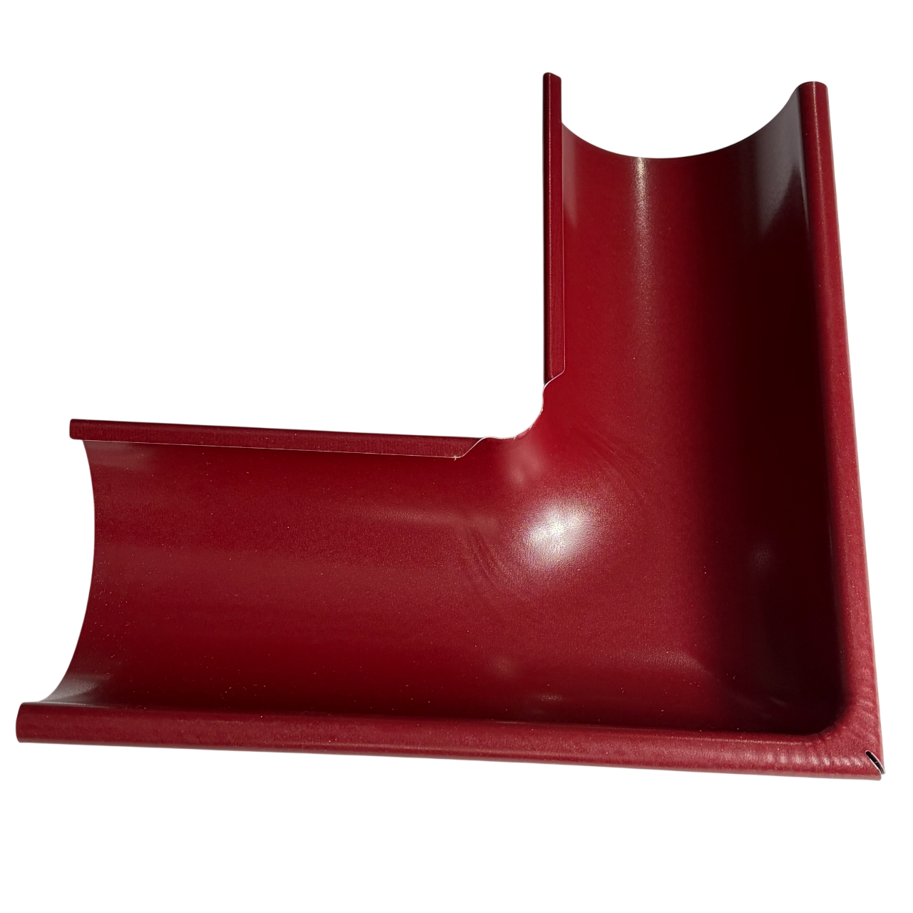 Угол желоба внешний 90 Alpine 125/90 мм RAL 3005 Винно-красный темная-вишня (010064)