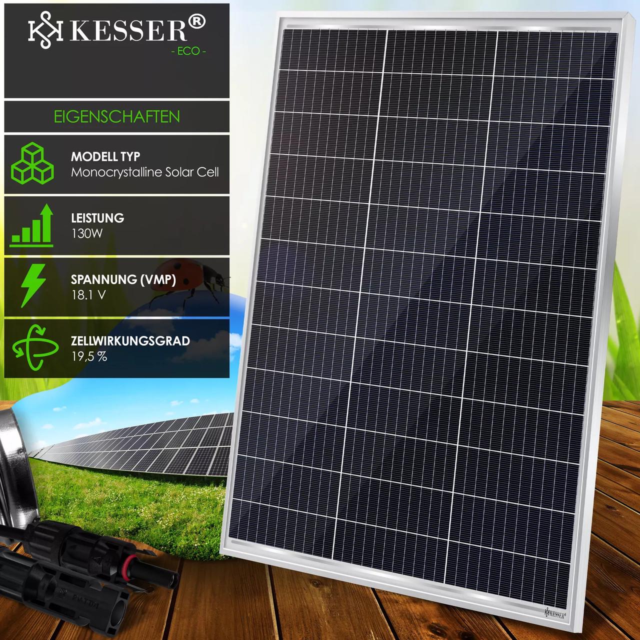 Сонячна панель фотоелектрична KESSER 130 Вт - фото 8 Сонячна панель фотоелектрична KESSER 130 Вт - фото 8