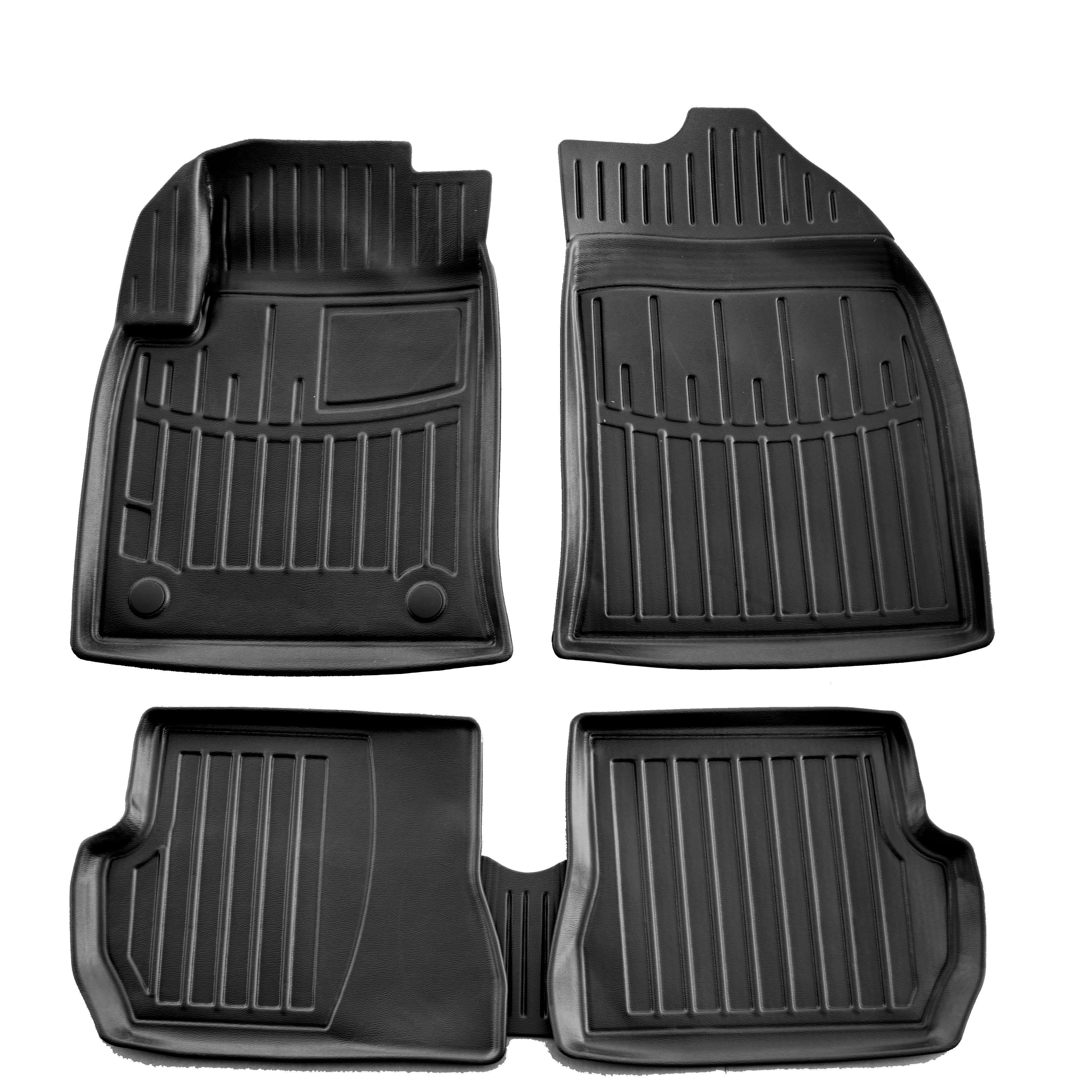 Килимки Stingray 3D для Ford Fusion 2002-2009 рр. поліуретан 5 шт. Чорний (158246)