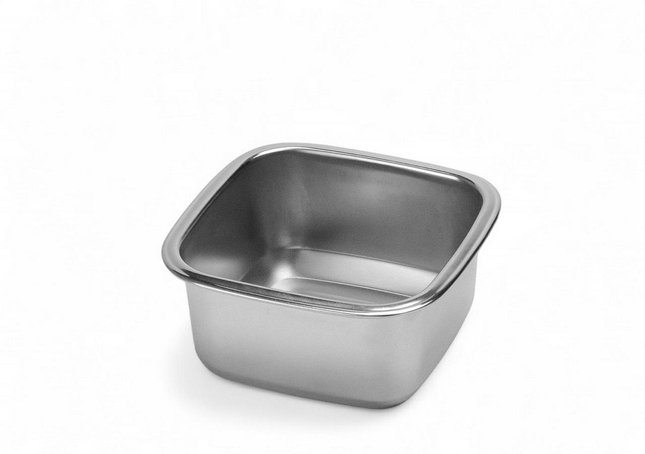 Емкость квадратная One Chef из нержавеющей стали 350 мл 10,5х10,5х5 см