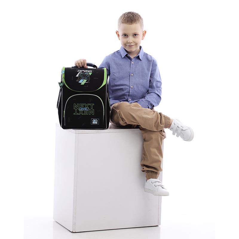 Школьный каркасный рюкзак GoPack Education GO25-5001S-7 Next Level с ортопедической спинкой (995157) - фото 5 Школьный каркасный рюкзак GoPack Education GO25-5001S-7 Next Level с ортопедической спинкой (995157) - фото 5
