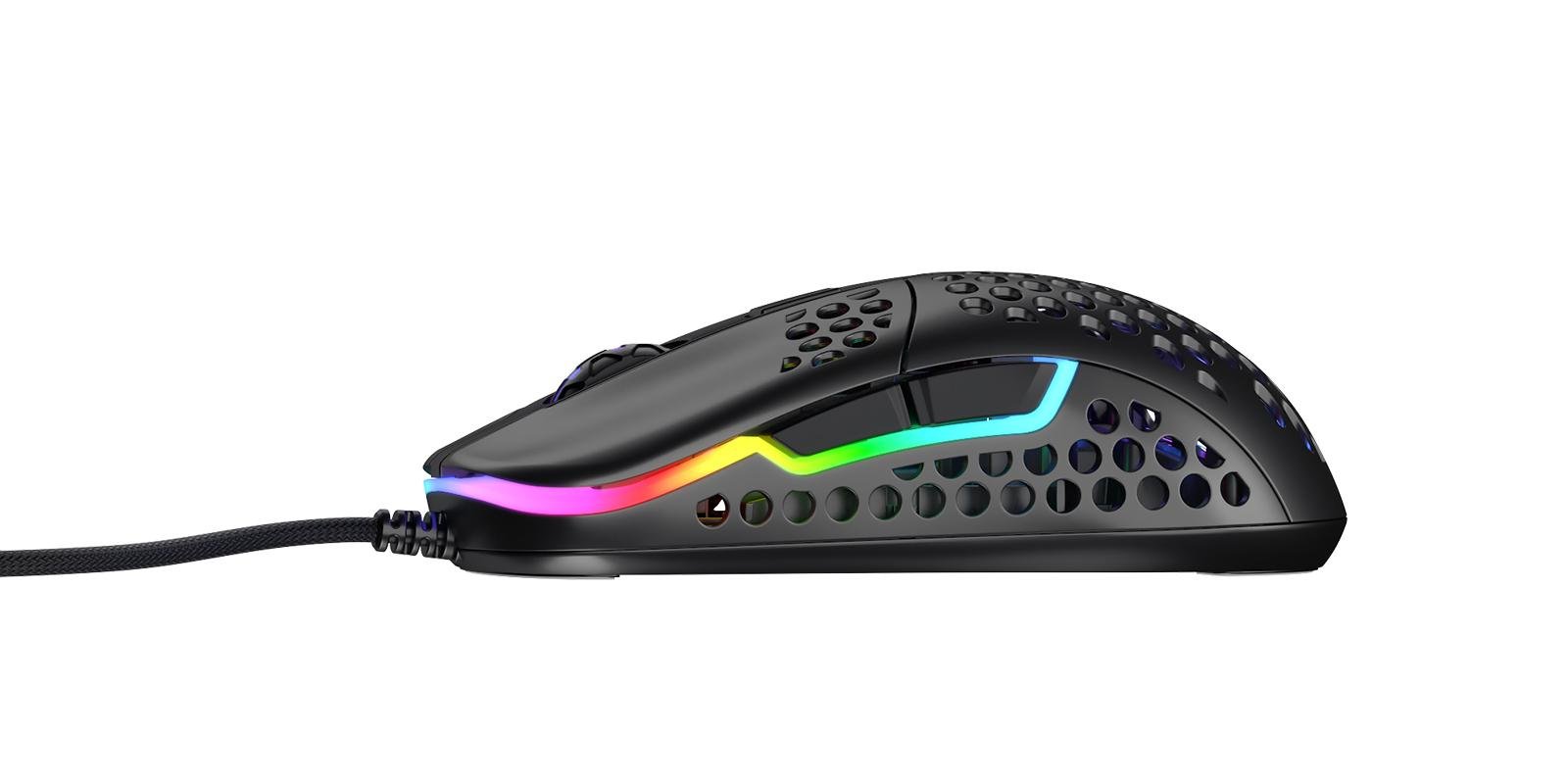 Мишка ігрова провідна Xtrfy Cherry M42 з RGB Чорний (XG-M42-RGB-Black) - фото 4