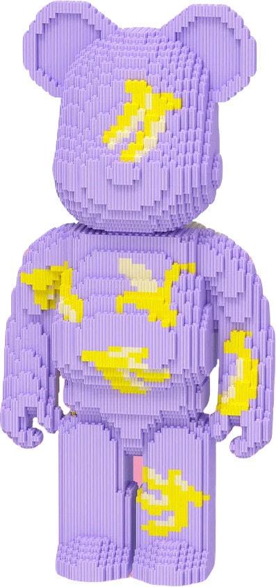 Конструктор 3D Magic Blocks SHLab BB-04 BearBrick Wizard 11000 деталей 55 см Lavender (37443)