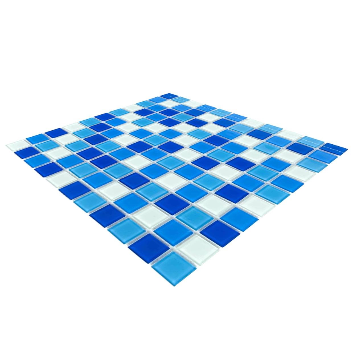 Мозаїка скляна Aquaviva Cristall Bagama Light 300х300 мм - фото 2 Мозаїка скляна Aquaviva Cristall Bagama Light 300х300 мм - фото 2