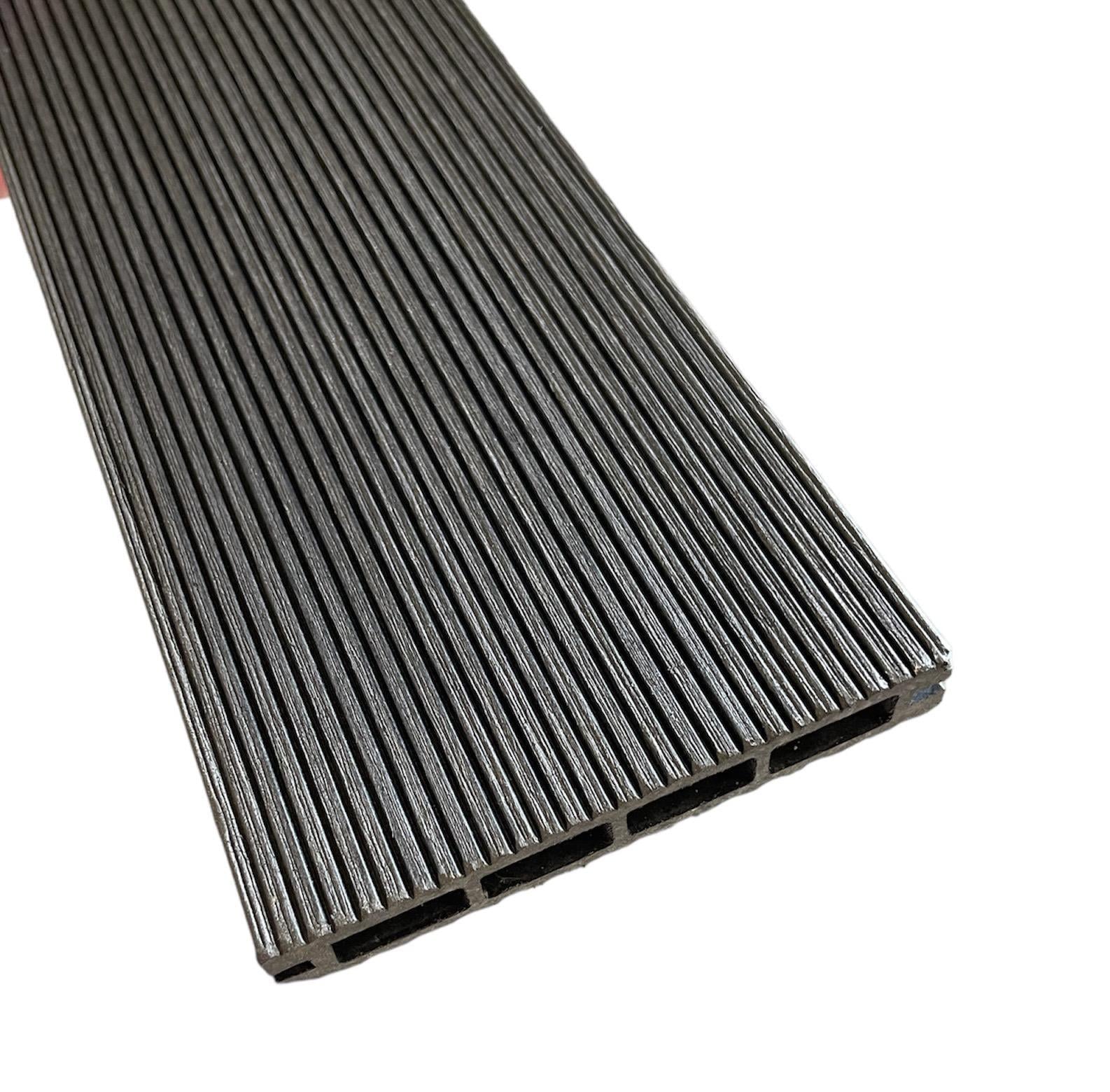 Террасная доска ДПК polymer wood lite 138х19х2200 мм Антрацит (654690)