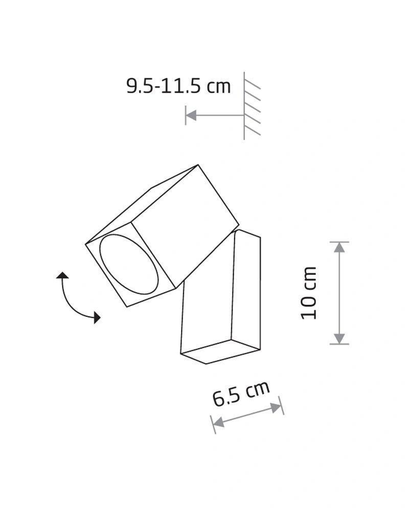 Уличный светильник Nowodvorski 9551 Pri мм GU10 10W IP54 Серый (28689624) - фото 9 Уличный светильник Nowodvorski 9551 Pri мм GU10 10W IP54 Серый (28689624) - фото 9