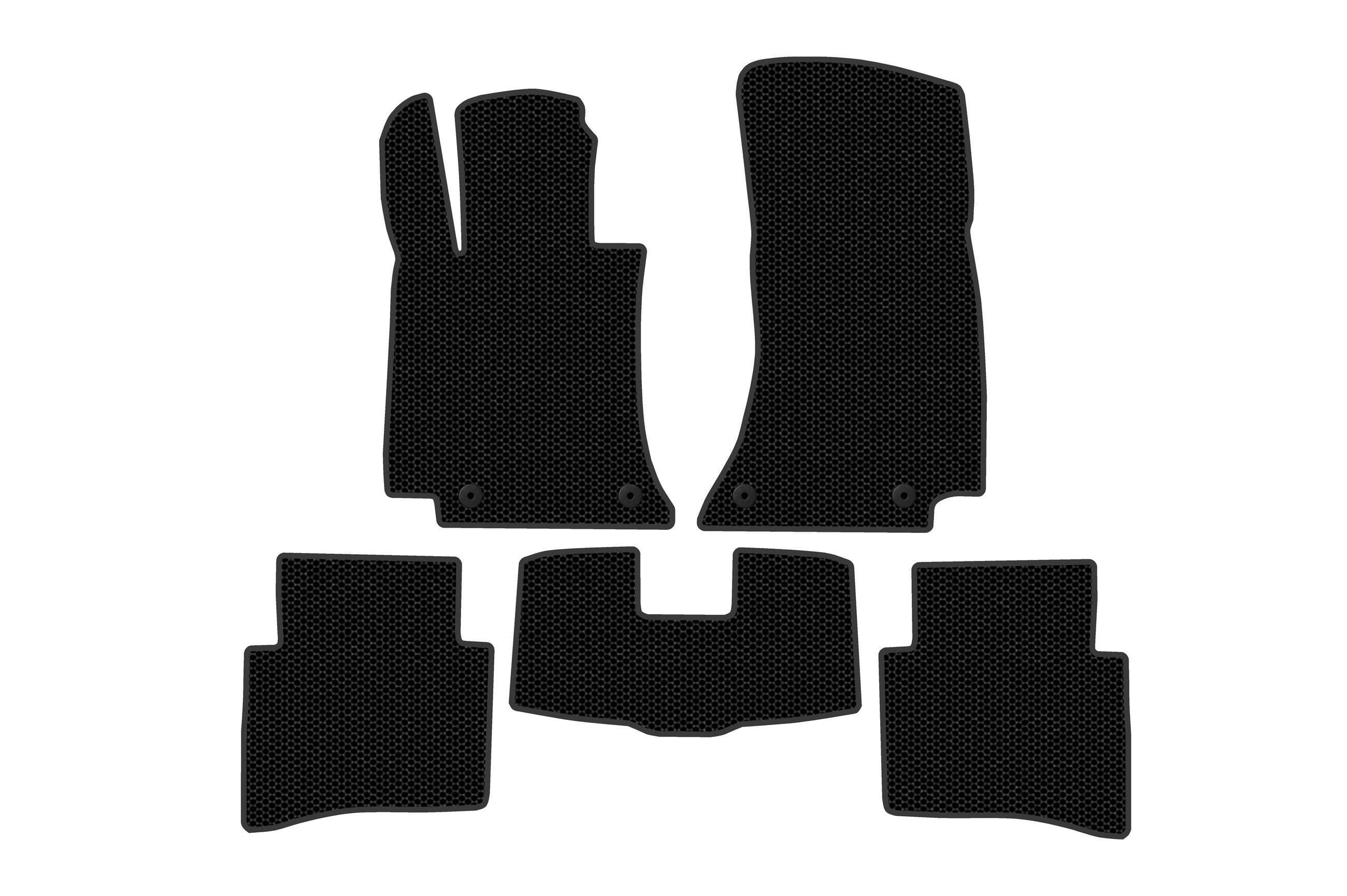 Коврики резиновые Digital Designs Carsuit SD для Mercedes E-сlass W214 2023- г. Черный (185647)